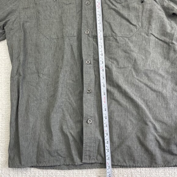 Outdoor Research Shirt Mens XL Gray Light Button Up Long Sleeve Hiking Outdoor - Picture 10 of 16